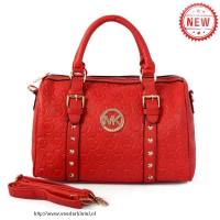 michael kors logo-print groot rood boekentassen Allure Sensuelle x3npf760